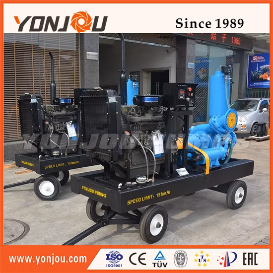 Dry Prime Trash Pumps with Compressor