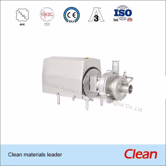 Stainless Steel Sanitary Inline Rotary Rotor Lobe/Gear/CIP Self Priming/Liquid