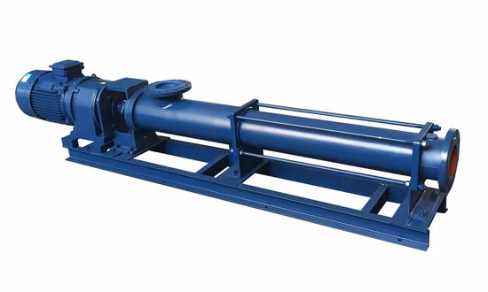 G Food Grade Molasses Triple Stainless Steel Screw Cement Grout Pump