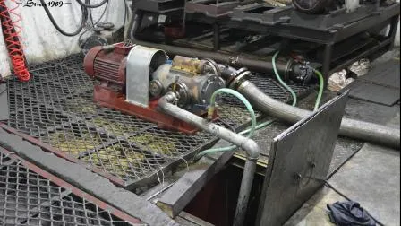 High Capacity and Temperature Triple Screw Pump