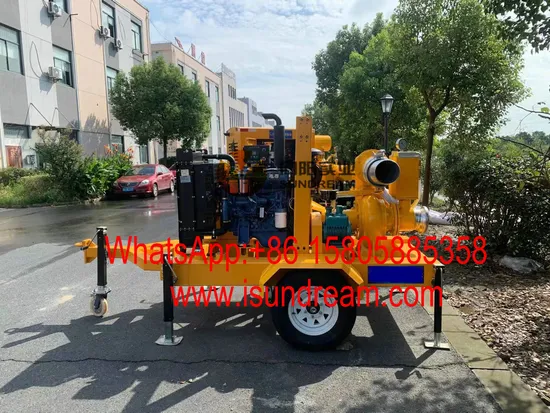 Vacuum Assisted Centrifugal Trash Pump